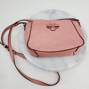 Kate Spade Pink Leather Talia Women's Crossbody Small Handbag Purse